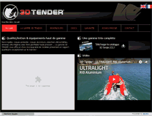 Tablet Screenshot of 3dtender.com